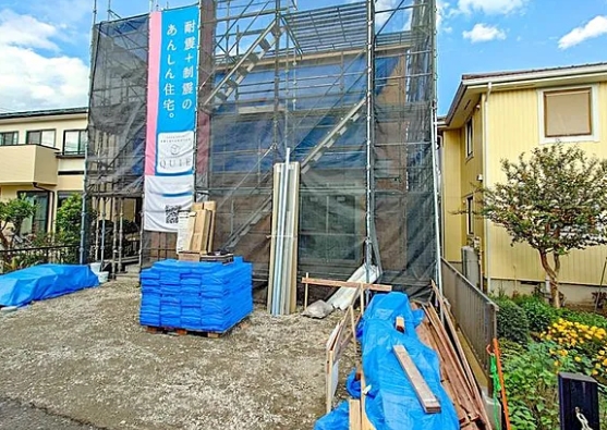 相模原市中央区田名の新築戸建て2号棟の外観の写真