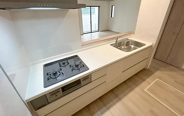 相模原市中央区横山3丁目の新築戸建てC号棟のキッチンの写真