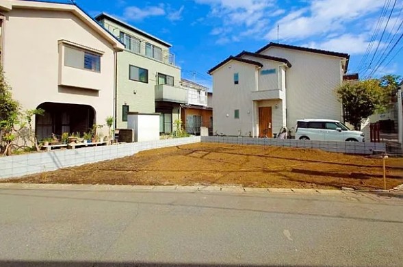 相模原市緑区二本松1丁目の新築戸建ての外観の写真