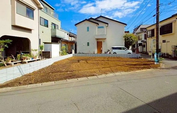 相模原市緑区二本松1丁目の新築戸建ての外観の写真