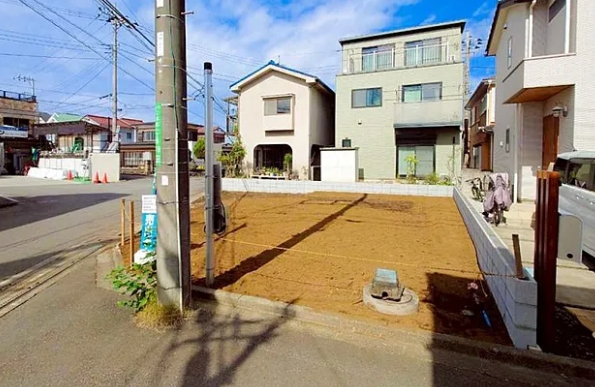 相模原市緑区二本松1丁目の新築戸建ての外観の写真