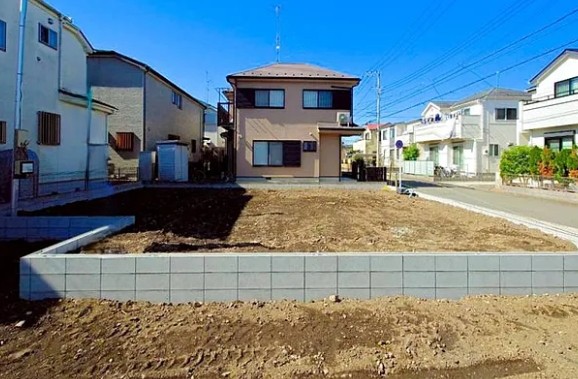相模原市緑区二本松3丁目の新築戸建ての外観の写真