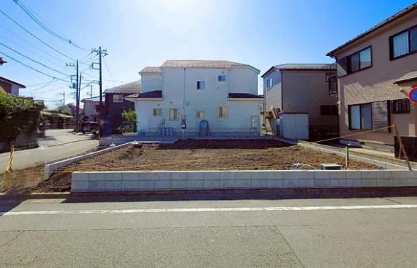 相模原市緑区二本松3丁目の新築戸建ての外観の写真