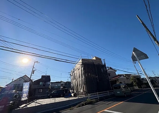 相模原市緑区大島の新築戸建て3号棟の外観の写真
