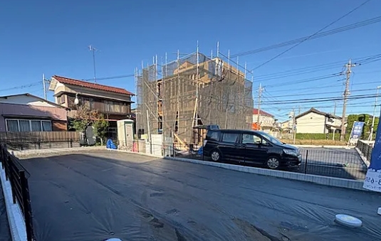 相模原市緑区大島の新築戸建て3号棟の外観の写真