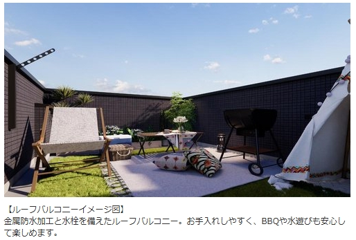 相模原市緑区大島の新築戸建て3号棟の設備の写真