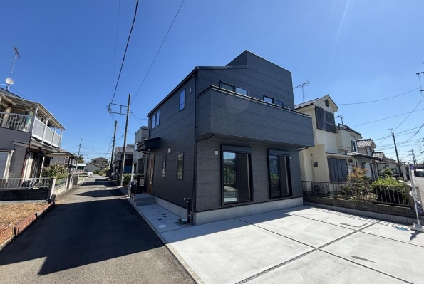 相模原市緑区大島の新築戸建ての外観の写真
