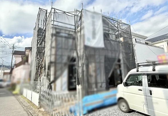 相模原市緑区城山1丁目の新築戸建て1号棟の外観の写真