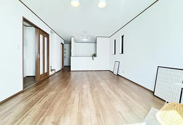 相模原市南区麻溝台8丁目の新築戸建てのダイニングの写真