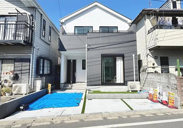 相模原市南区麻溝台8丁目の新築戸建ての外観の写真