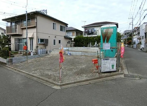 相模原市南区磯部の新築戸建ての外観の写真