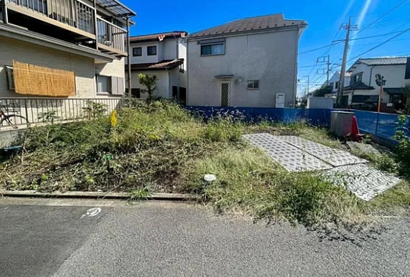 相模原市南区御園3丁目の新築戸建ての外観の写真