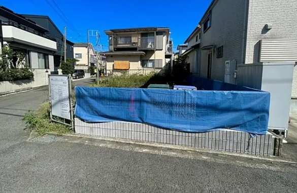 相模原市南区御園3丁目の新築戸建ての外観の写真