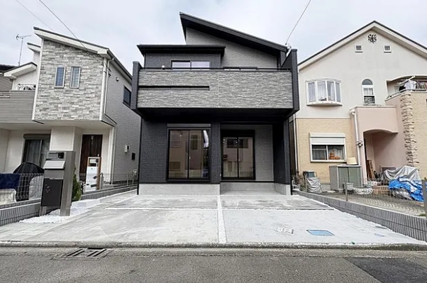 相模原市南区大野台3丁目の新築戸建ての外観の写真