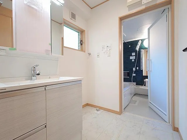 相模原市南区相模台7丁目の中古戸建ての洗面化粧台の写真