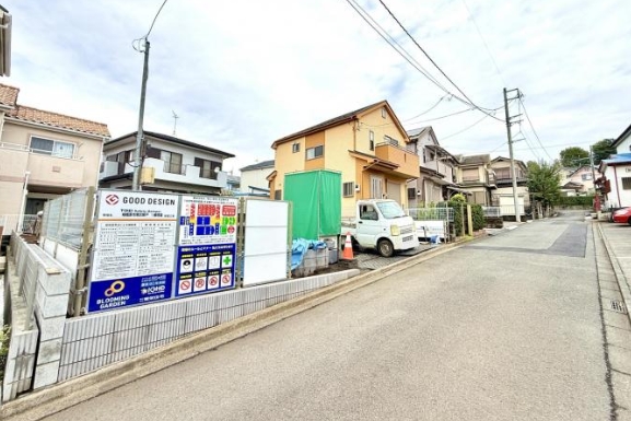 相模原市南区新戸の新築戸建ての外観の写真