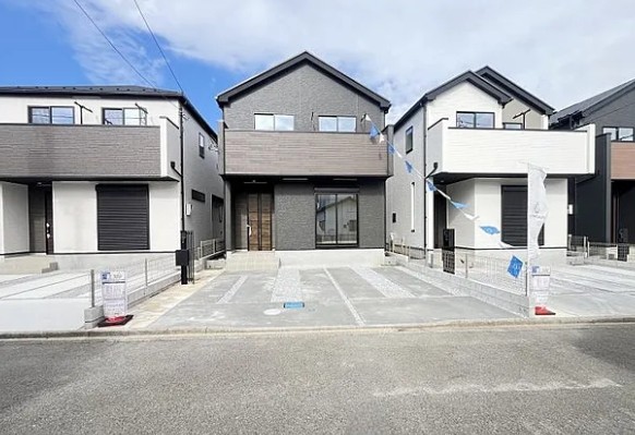 相模原市南区下溝の新築戸建て2号棟の外観の写真