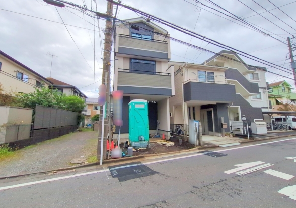 相模原市南区相武台3丁目の新築戸建ての外観の写真