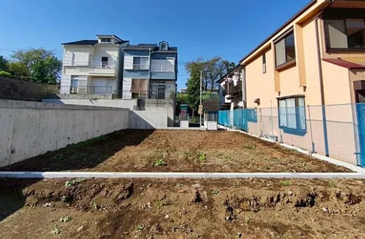 相模原市南区相武台3丁目の新築戸建て1号棟の外観の写真