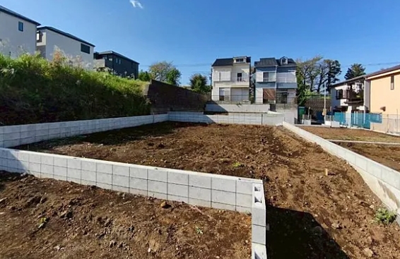 相模原市南区相武台3丁目の新築戸建て5号棟の外観の写真