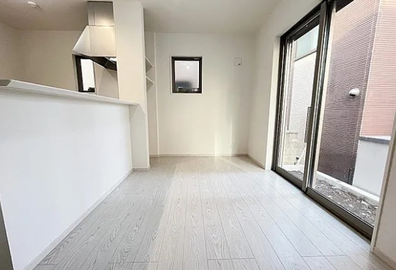 相模原市南区相南2丁目の新築戸建てのダイニングの写真