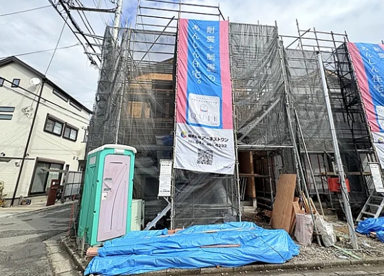 相模原市南区相南3の新築戸建て2号棟の外観の写真