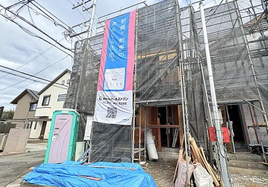 相模原市南区相南3の新築戸建て2号棟の外観の写真