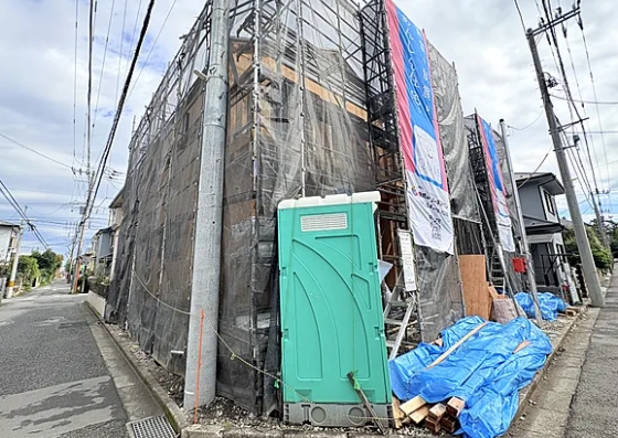 相模原市南区相南3の新築戸建て2号棟の外観の写真