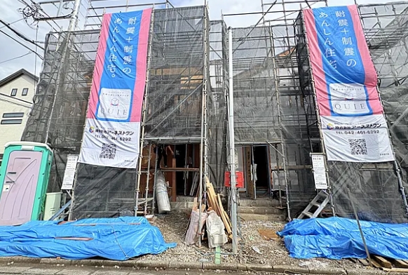 相模原市南区相南3の新築戸建て2号棟の外観の写真