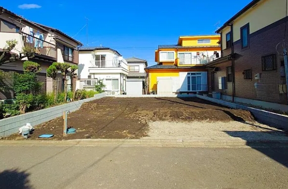 相模原市南区鵜野森2丁目の新築戸建ての外観の写真