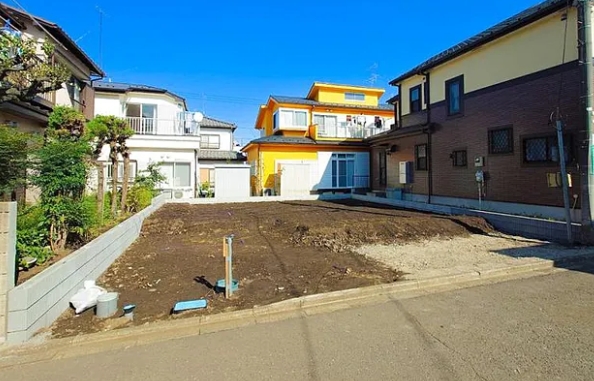 相模原市南区鵜野森2丁目の新築戸建ての外観の写真