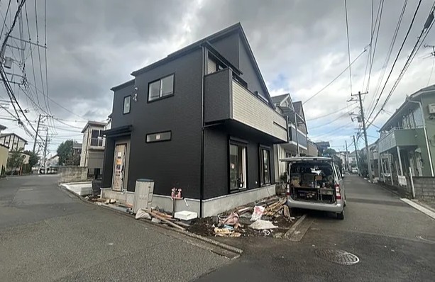 相模原市南区若松5丁目の新築戸建ての外観の写真
