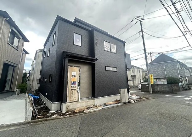 相模原市南区若松5丁目の新築戸建ての外観の写真