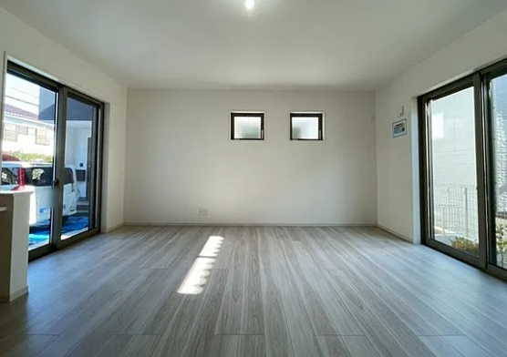 八王子市富士見町の新築戸建て1号棟のリビング