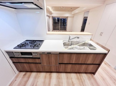 八王子市初沢町の中古マンションのキッチンの写真