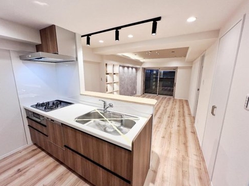 八王子市初沢町の中古マンションのキッチンの写真