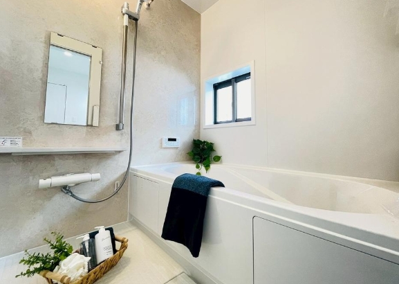 八王子市狭間町の新築戸建てA号棟のバスルーム