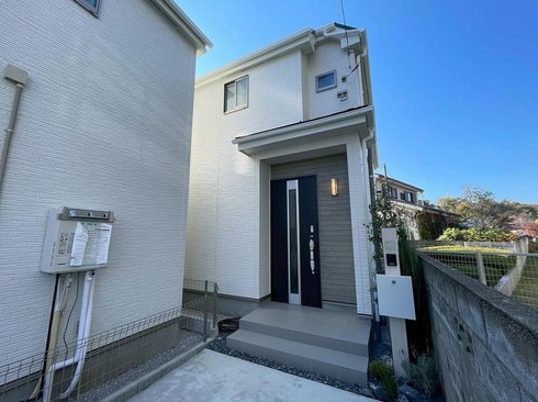 八王子市狭間町の新築戸建てA号棟の外観