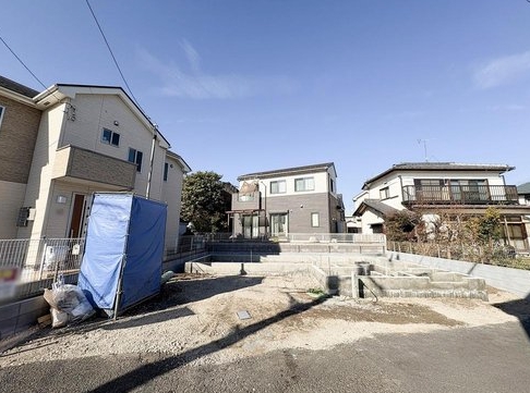 八王子市泉町の新築戸建ての外観