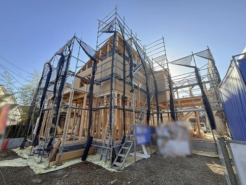 八王子市泉町の新築戸建ての外観