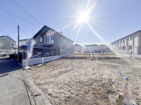 八王子市上壱分方町の新築戸建て1号棟の外観の写真