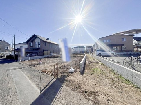 八王子市上壱分方町の新築戸建て1号棟の外観の写真