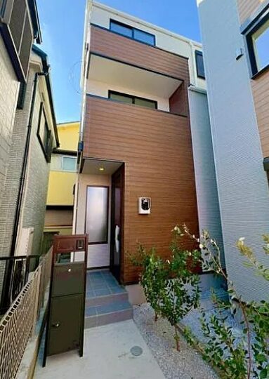 八王子市子安町1丁目の新築戸建て1号棟の外観