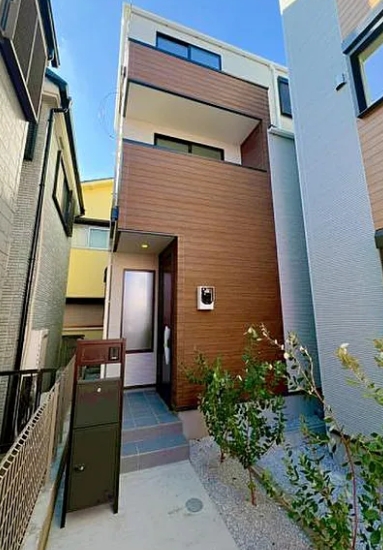 八王子市子安町1丁目の新築戸建て1号棟の外観