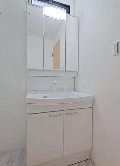 八王子市子安町1丁目の新築戸建て1号棟の洗面化粧台