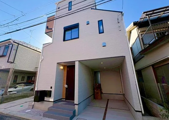 八王子市子安町1丁目の新築戸建て2号棟の外観