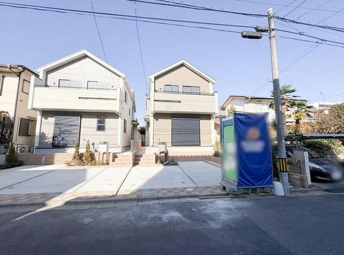 八王子市丸山町の新築戸建て2号棟の外観の写真