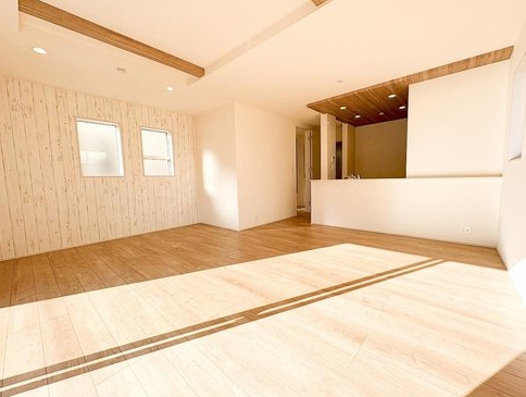 八王子市丸山町の新築戸建て2号棟のリビングの写真