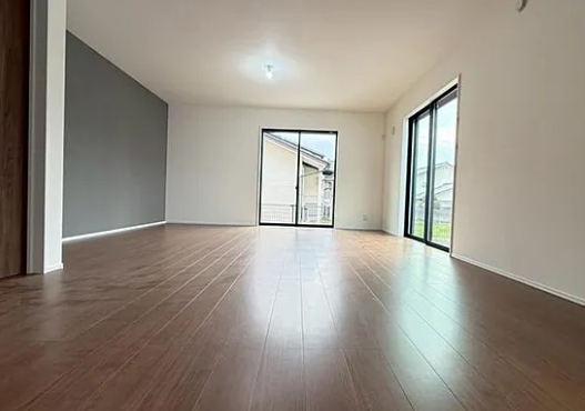 八王子市めじろ台3丁目の新築戸建て1号棟のリビング