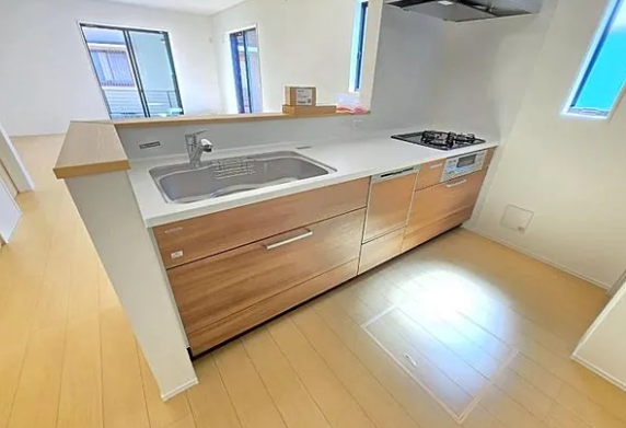 八王子市めじろ台3丁目の新築戸建て2号棟のキッチン